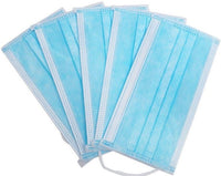 50 X Disposable 3-ply face mask