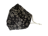 Double  Layered Cotton Paisley Fashion Face Coverings