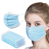 50 X Disposable 3-ply face mask